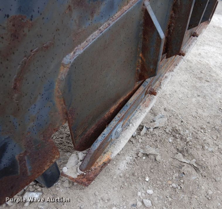 image for item KY9571 Virnig 9'W skid steer snow pusher