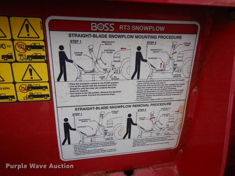 image for item KY9575 Boss EXT ST Blade snow plow