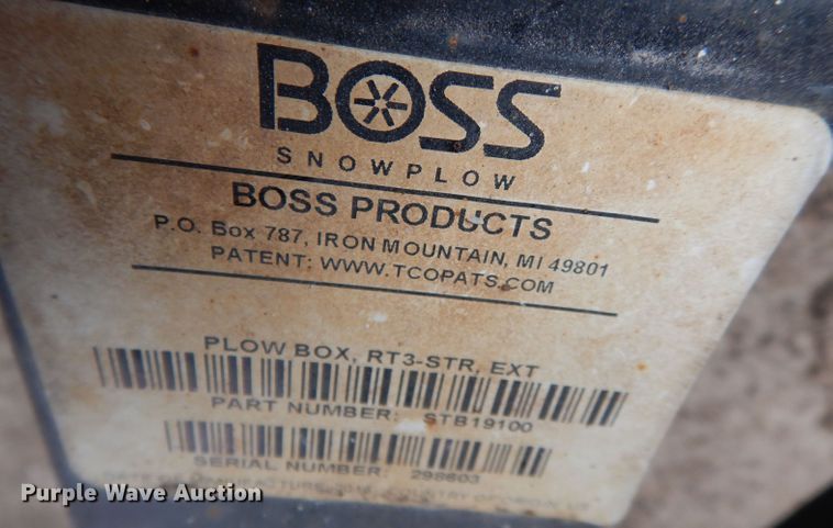 image for item KY9575 Boss EXT ST Blade snow plow