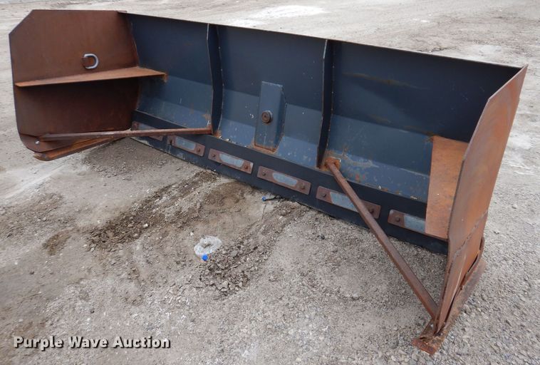 image for item KY9577 Virnig 9'W skid steer snow pusher