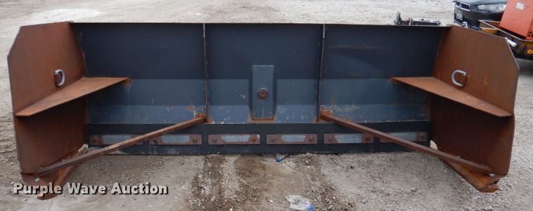 image for item KY9577 Virnig 9'W skid steer snow pusher