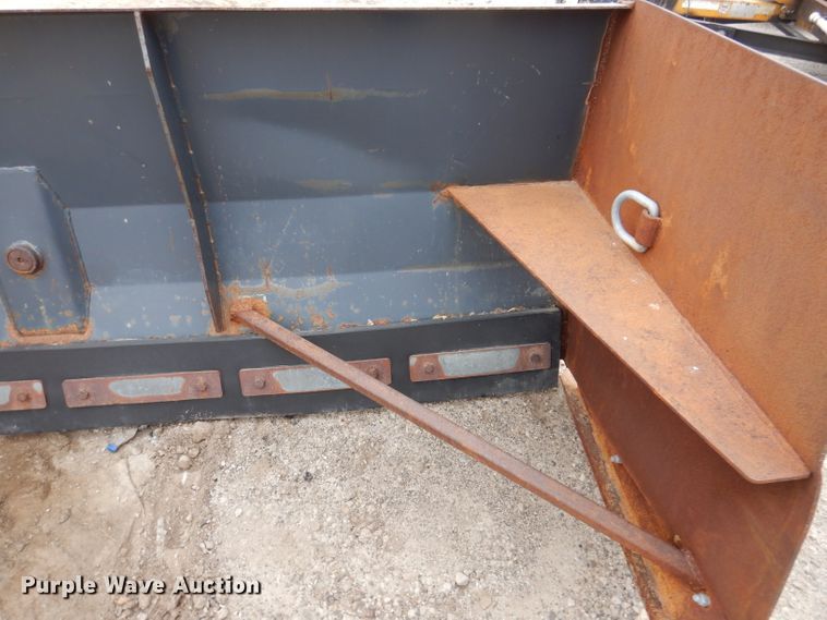 image for item KY9577 Virnig 9'W skid steer snow pusher