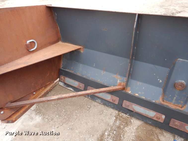 image for item KY9577 Virnig 9'W skid steer snow pusher