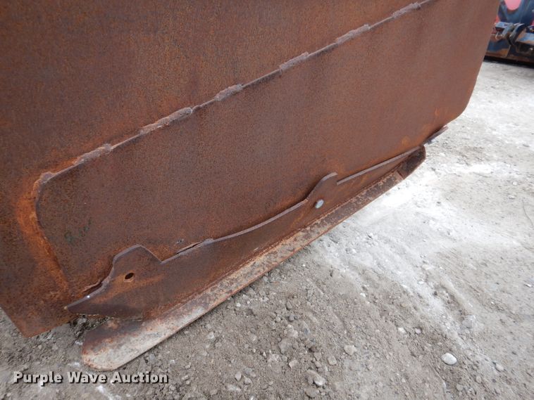 image for item KY9577 Virnig 9'W skid steer snow pusher