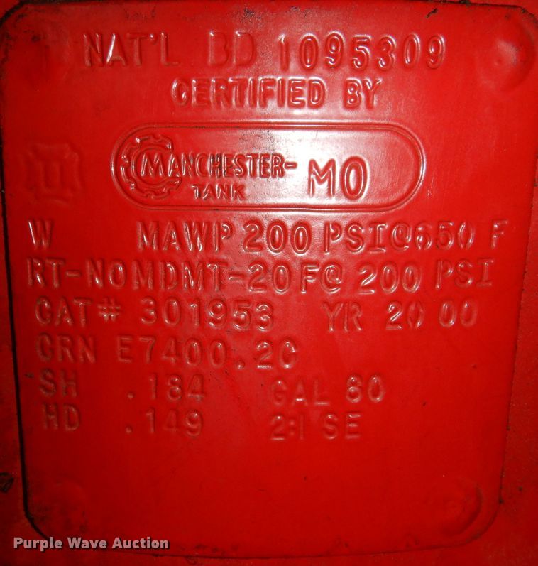 image for item KY9579 Manchester CPLKC7080V2  air compressor