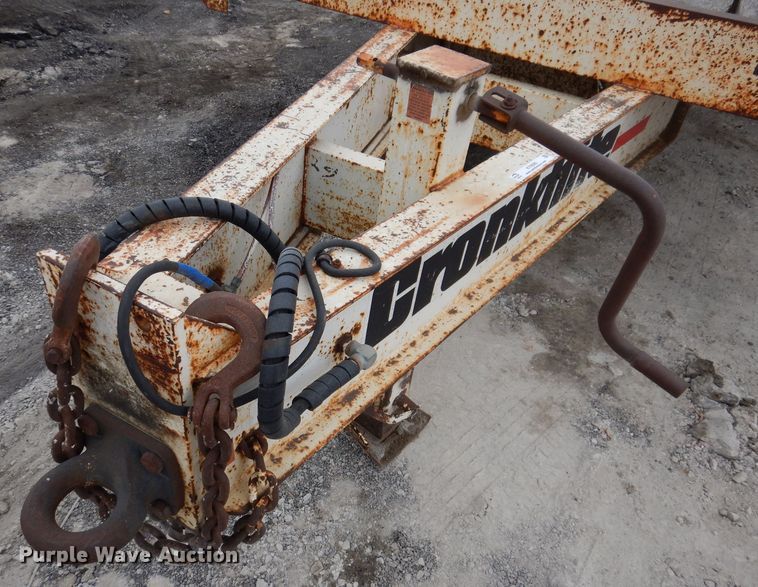 image for item KY9580 1998 Cronkhite 6400A  equipment trailer