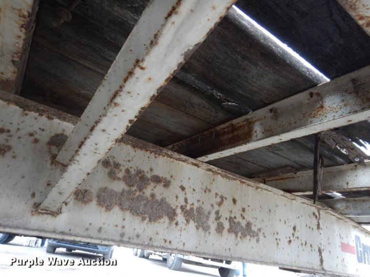 image for item KY9580 1998 Cronkhite 6400A  equipment trailer