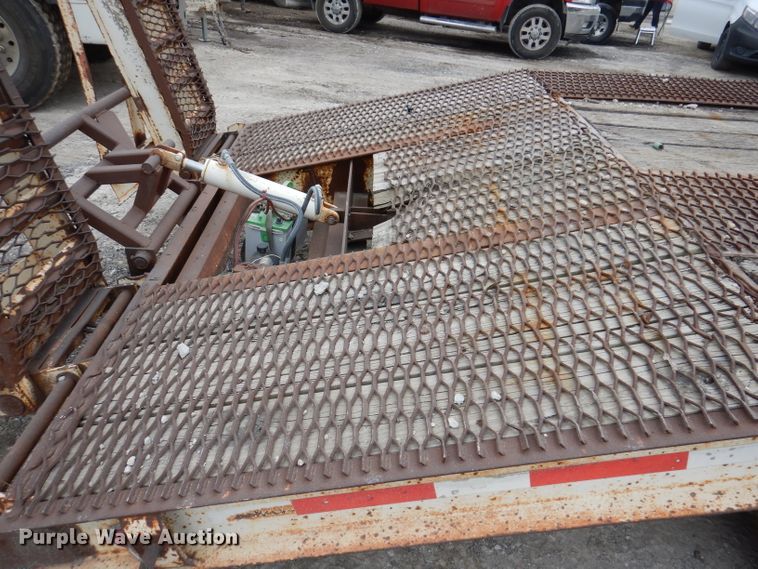 image for item KY9580 1998 Cronkhite 6400A  equipment trailer