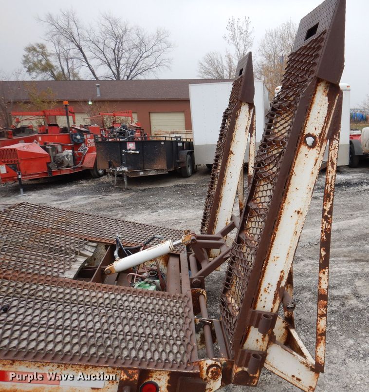 image for item KY9580 1998 Cronkhite 6400A  equipment trailer