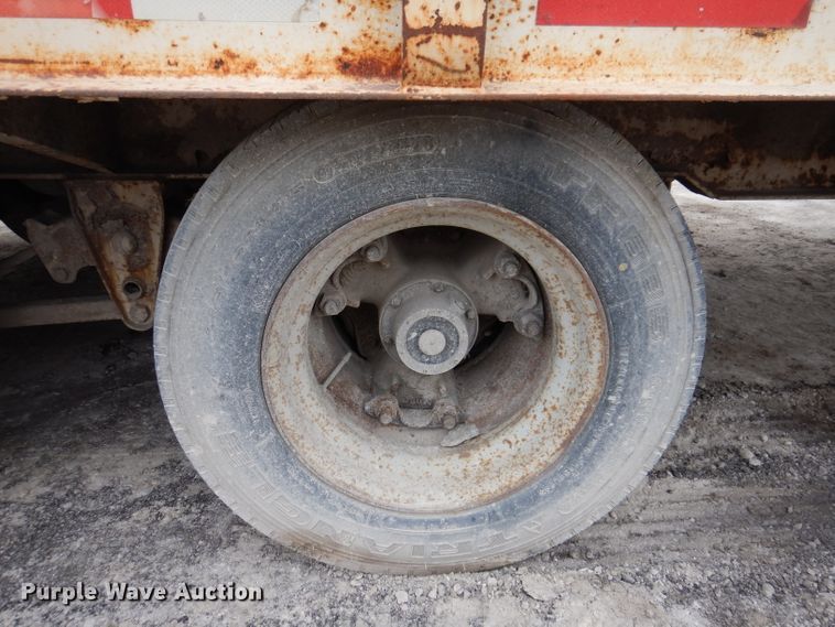 image for item KY9580 1998 Cronkhite 6400A  equipment trailer