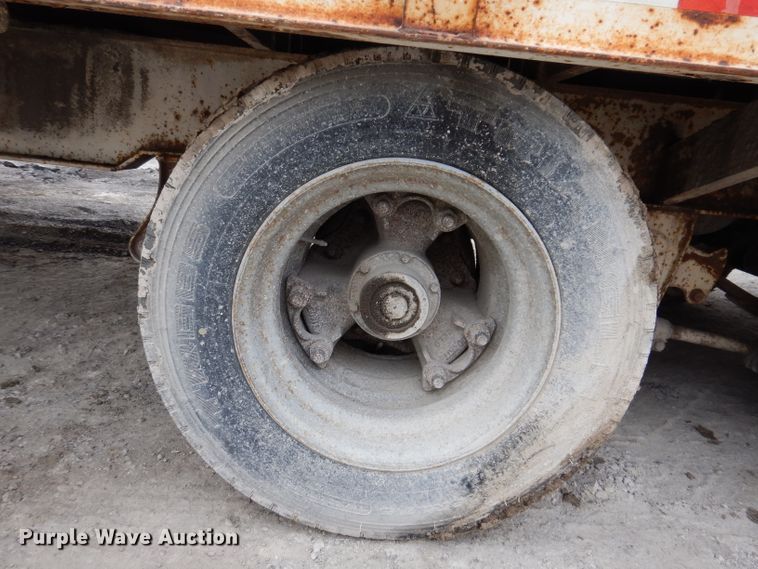 image for item KY9580 1998 Cronkhite 6400A  equipment trailer