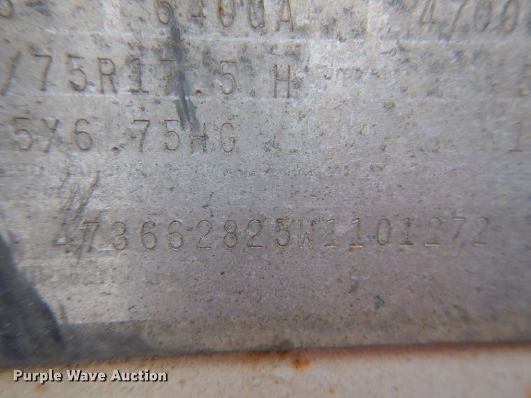 image for item KY9580 1998 Cronkhite 6400A  equipment trailer