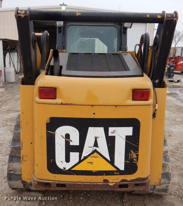 image for item KY9582 2012 Caterpillar 259B3  tracked skid steer loader
