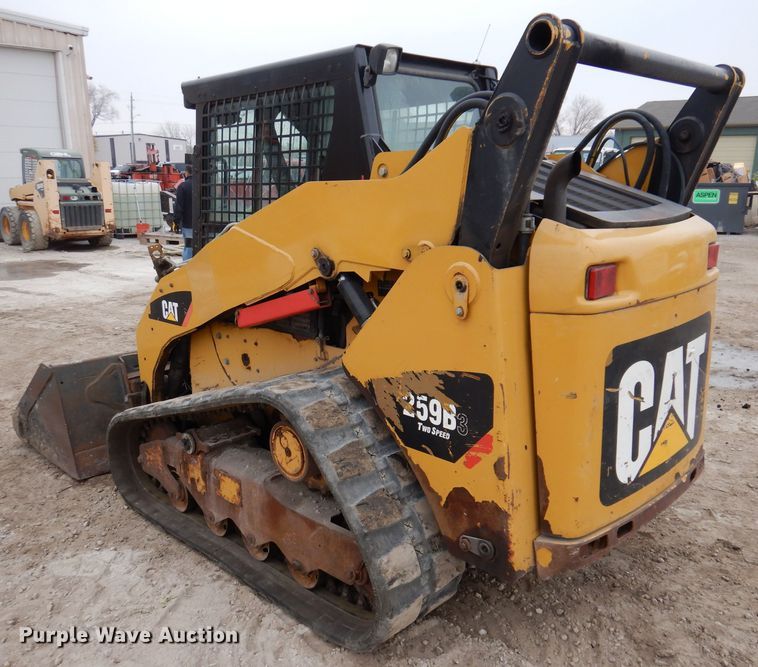 image for item KY9582 2012 Caterpillar 259B3  tracked skid steer loader