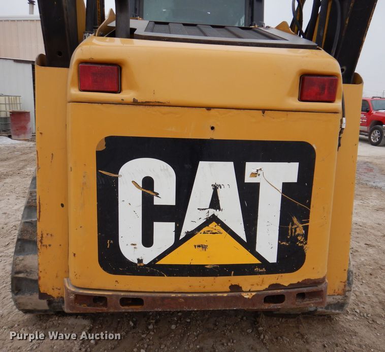 image for item KY9582 2012 Caterpillar 259B3  tracked skid steer loader