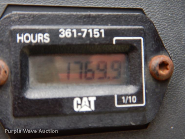 image for item KY9582 2012 Caterpillar 259B3  tracked skid steer loader