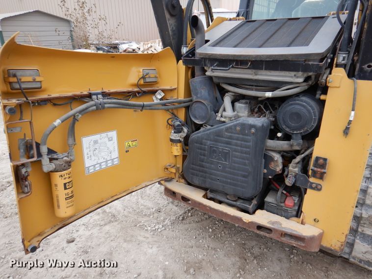 image for item KY9582 2012 Caterpillar 259B3  tracked skid steer loader