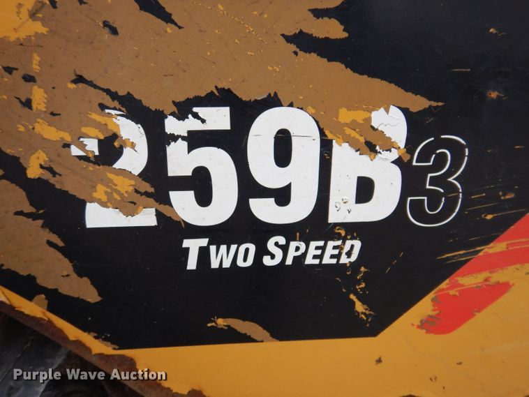 image for item KY9582 2012 Caterpillar 259B3  tracked skid steer loader