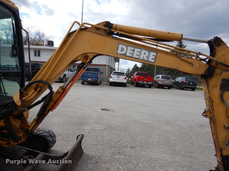 image for item KY9647 2000 John Deere 35ZTS  mini excavator