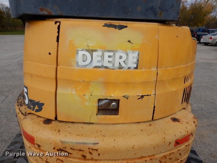 image for item KY9647 2000 John Deere 35ZTS  mini excavator