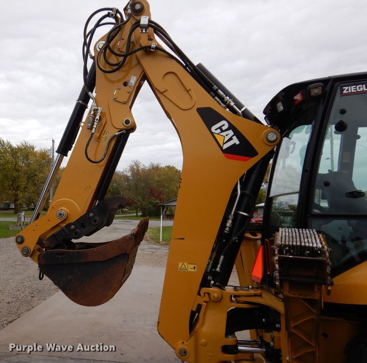 image for item KY9670 2014 Caterpillar 430F  backhoe
