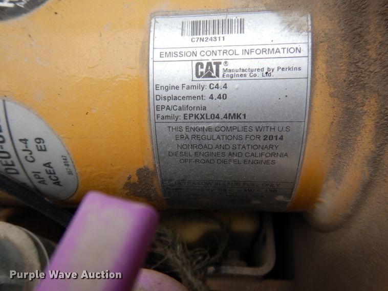 image for item KY9670 2014 Caterpillar 430F  backhoe