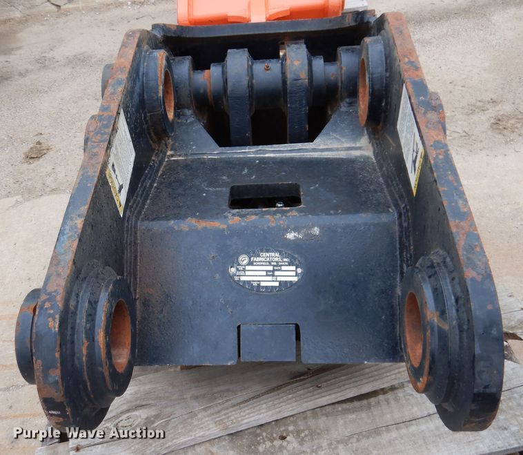 image for item KY9680 Central Fabricators TXC-255  excavator quick coupler