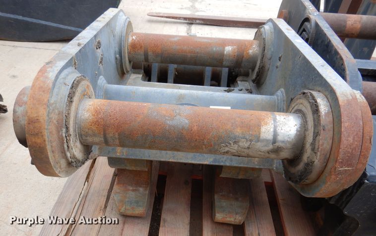 image for item KY9681 Central Fabricators  excavator quick coupler