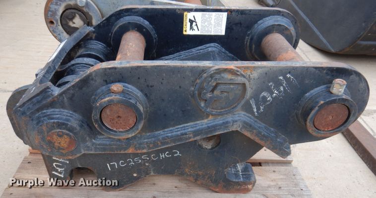 image for item KY9682 Central Fabricators TXC-255  excavator quick coupler