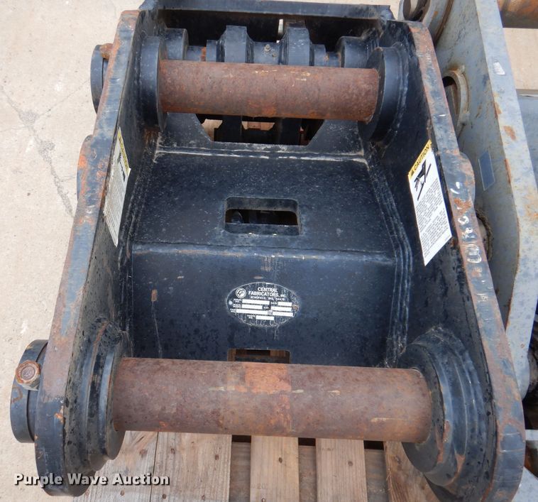 image for item KY9682 Central Fabricators TXC-255  excavator quick coupler