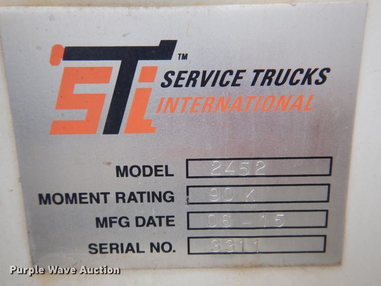 image for item KY9683 2016 Hino 268  utility / service truck