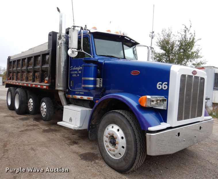 image for item KY9690 2009 Peterbilt 367  dump truck
