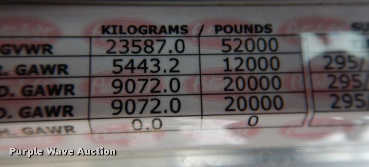 image for item KY9690 2009 Peterbilt 367  dump truck