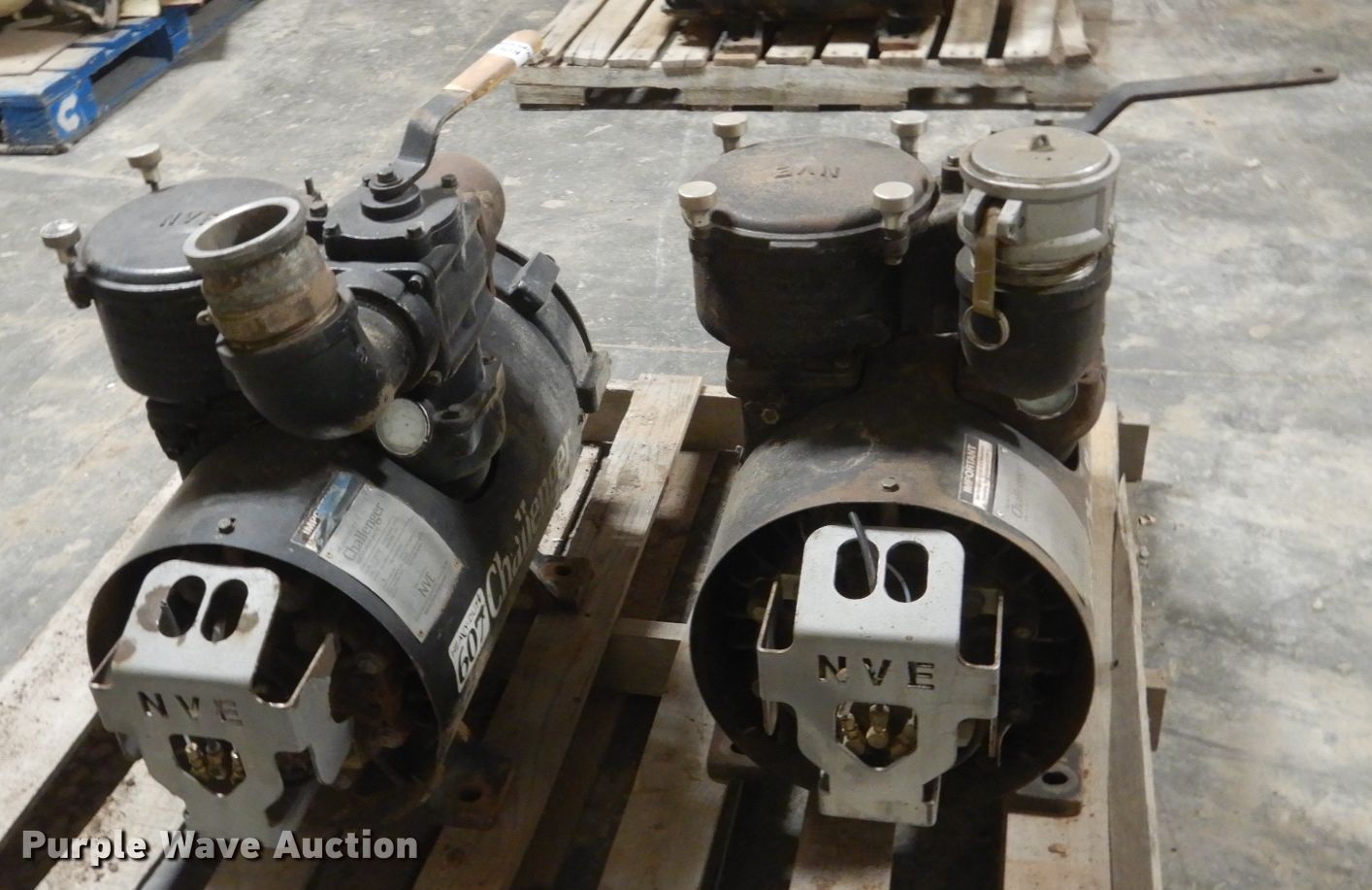 (2) Challenger 607 pumps in Shattuck, OK Item KO9776 sold Purple Wave