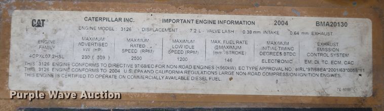 image for item DJ2391 2005 Caterpillar 950G  wheel loader
