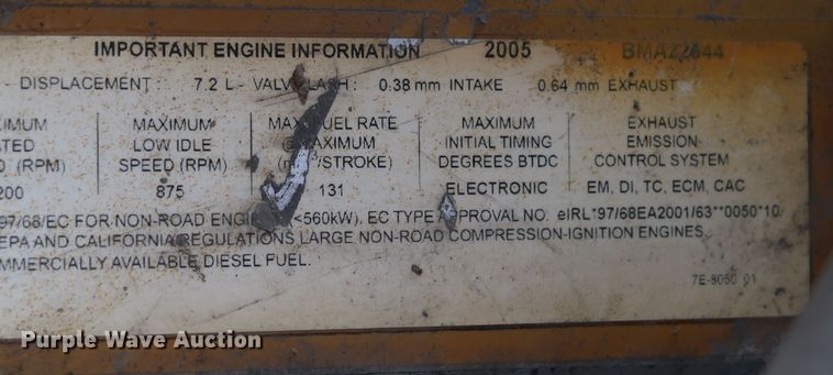 image for item DJ2394 2005 Caterpillar 938G Series II  wheel loader