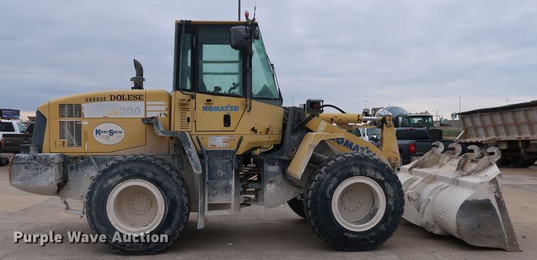 image for item DJ2396 2004 Komatsu WA200-5  wheel loader