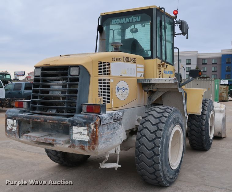 image for item DJ2396 2004 Komatsu WA200-5  wheel loader