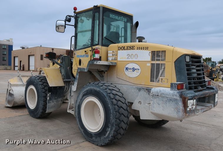 image for item DJ2396 2004 Komatsu WA200-5  wheel loader