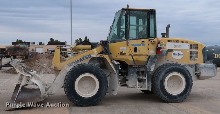 image for item DJ2396 2004 Komatsu WA200-5  wheel loader