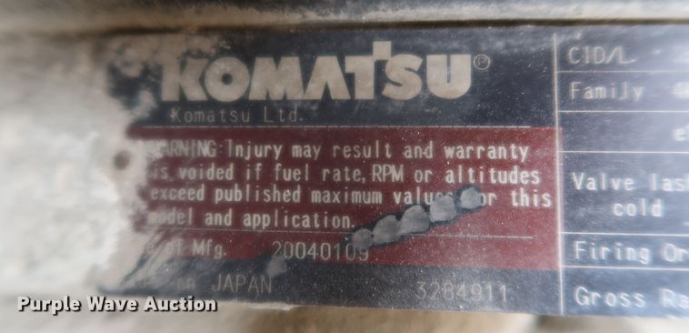 image for item DJ2396 2004 Komatsu WA200-5  wheel loader