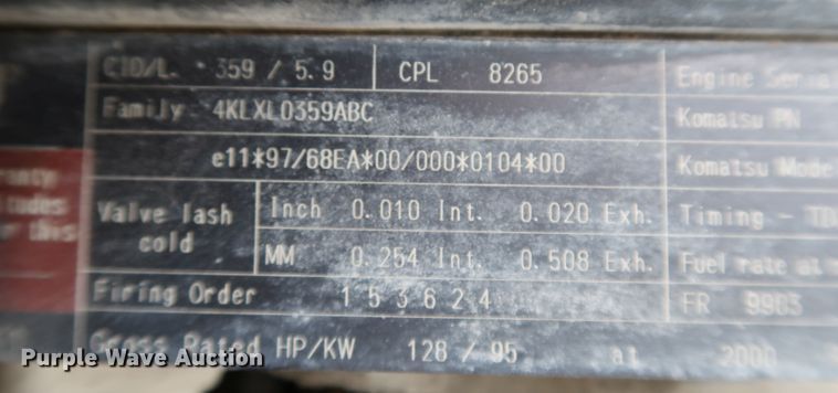 image for item DJ2396 2004 Komatsu WA200-5  wheel loader