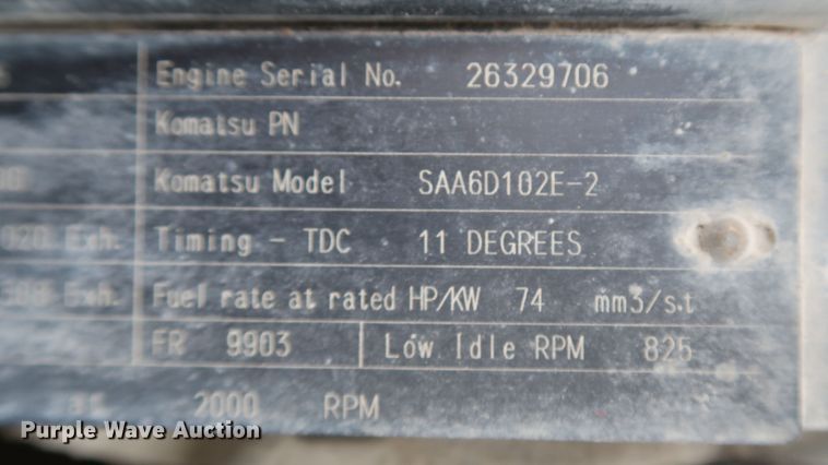 image for item DJ2396 2004 Komatsu WA200-5  wheel loader