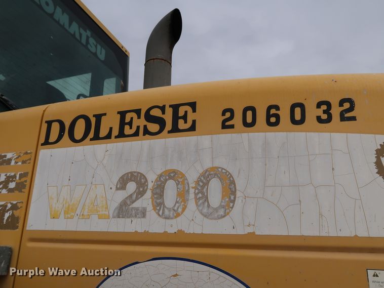 image for item DJ2396 2004 Komatsu WA200-5  wheel loader