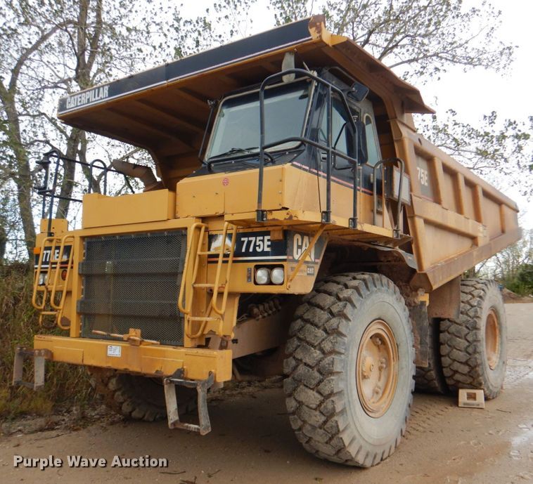 image for item DN6525 2006 Caterpillar 775E  haul truck