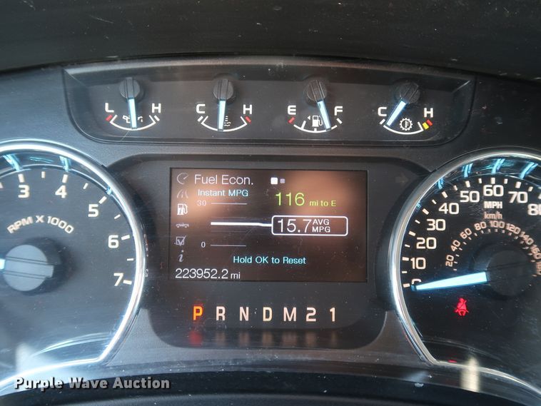 image for item JP9337 2012 Ford F150  SuperCrew pickup truck