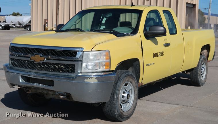 image for item JP9349 2012 Chevrolet Silverado 2500HD  Ext. Cab pickup truck