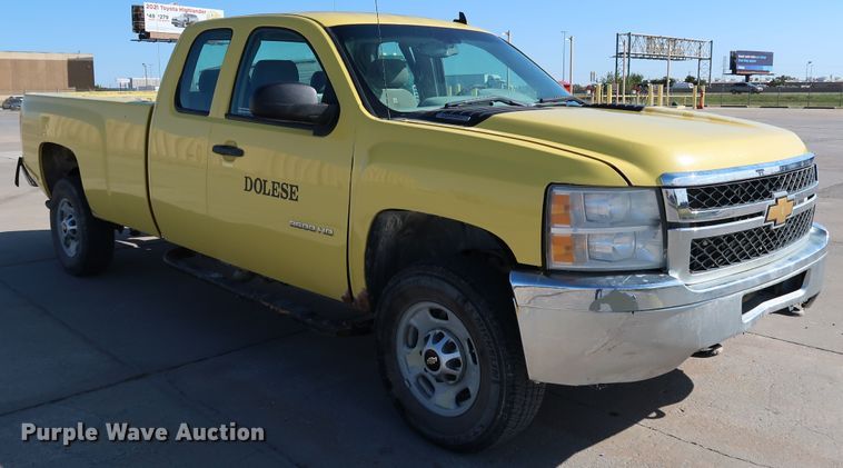 image for item JP9349 2012 Chevrolet Silverado 2500HD  Ext. Cab pickup truck