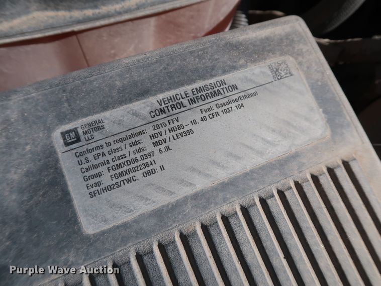 image for item JP9359 2015 Chevrolet Silverado 2500HD  pickup truck