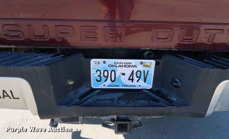 image for item JP9372 2011 Ford F250 Super Duty  Crew Cab pickup truck